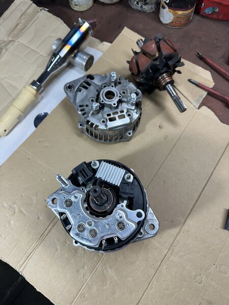 Alternator reconditionat 100% Opel Astra G 1.7DTI/CDTI, Hitachi 100A.